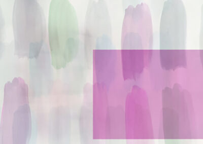 Synth&egrave;se Visuelle. &Eacute;tudes de transparence watercolors on paper