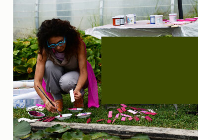 Synth&egrave;se Visuelle. Working en plein air
