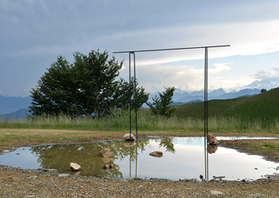 Sine Fine La porta installation